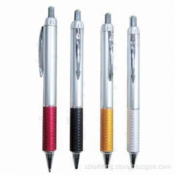 Plastic Ballpoint Pens for Promotional Gifts, Available in Various Colors